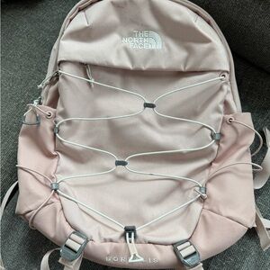 The North Face Light Pink Backpack-Borealis